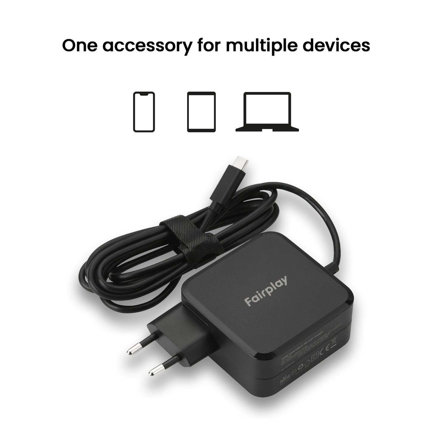 FAIRPLAY - Chargeur USB-C 100W