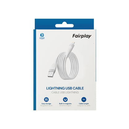 FAIRPLAY - Câble Magnétique Lightning 1m