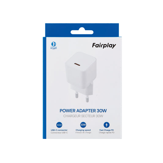 FAIRPLAY - Chargeur 30W USB-C