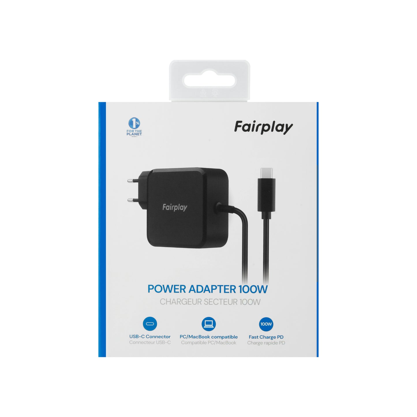FAIRPLAY - Chargeur USB-C 100W