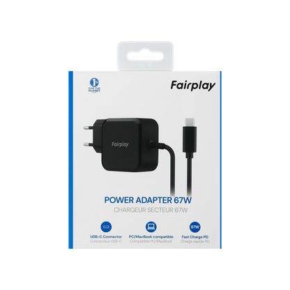 FAIRPLAY - Chargeur USB-C 67W